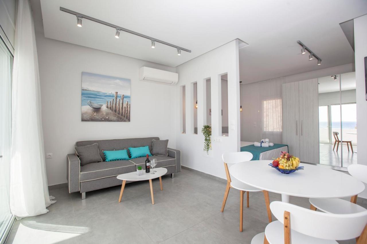 The Azure Blue Apt Faliraki Dış mekan fotoğraf