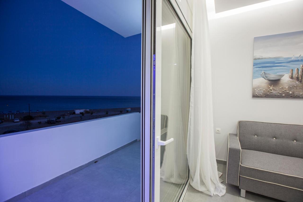 The Azure Blue Apt Faliraki Dış mekan fotoğraf
