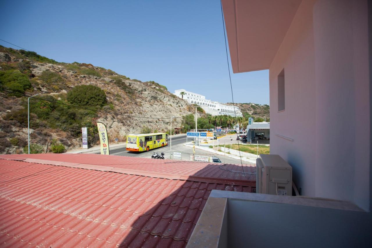 The Azure Blue Apt Faliraki Dış mekan fotoğraf