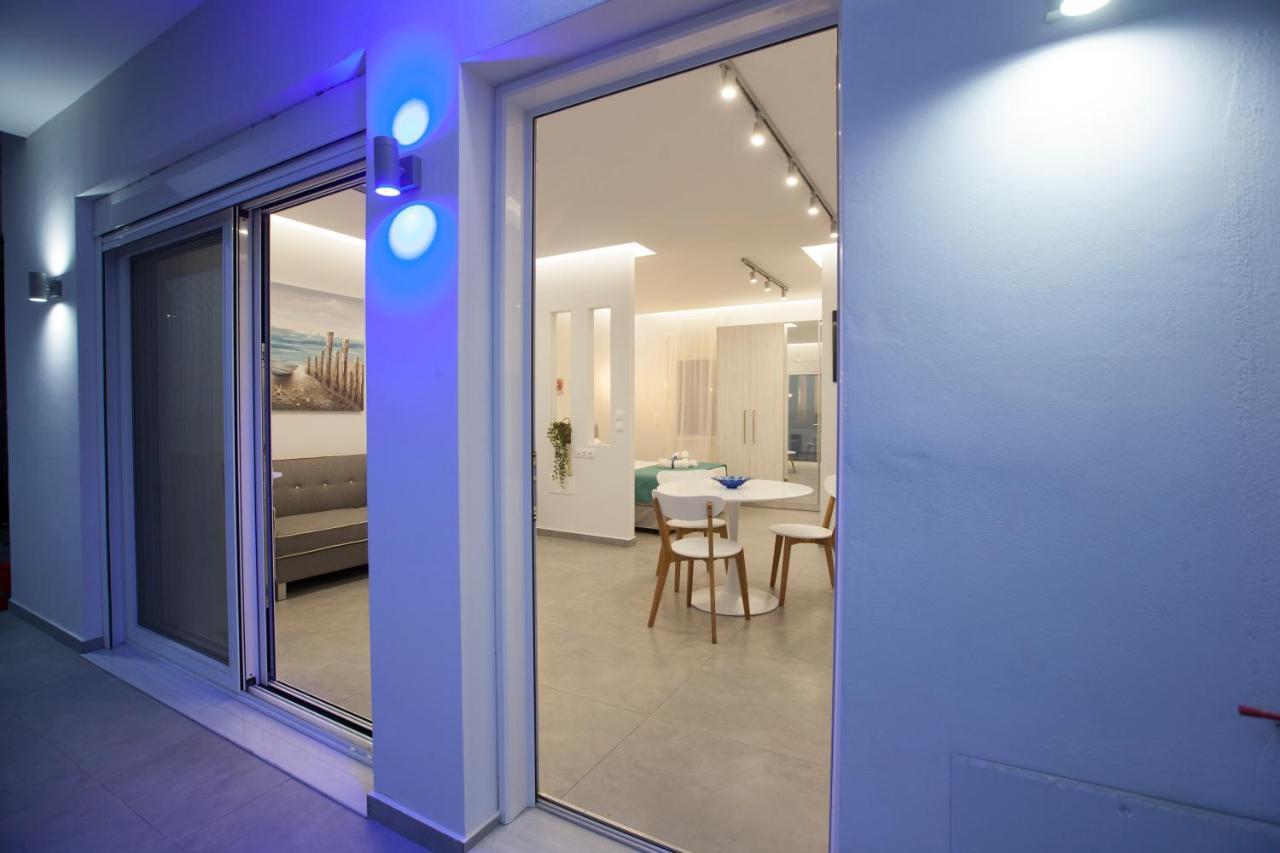 The Azure Blue Apt Faliraki Dış mekan fotoğraf